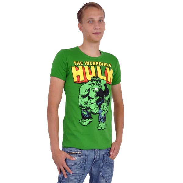 Zdjęcie produktu Hulk Retro T-Shirt zielony