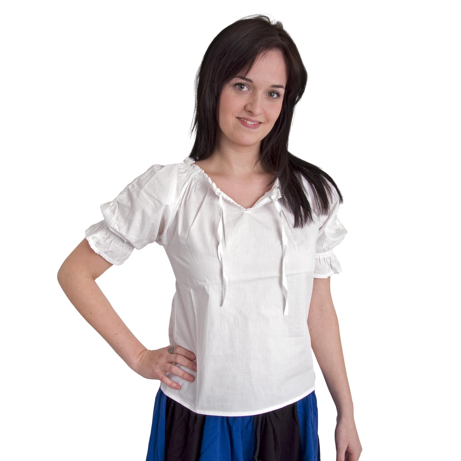 Product image Medieval Short-Sleeved Blouse Sandra White