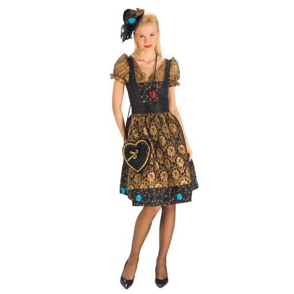 Zdjęcie produktu Gloria - Świąteczny dirndl z fartuszkiem - Kostium damski