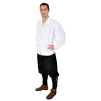 Product image Pirate shirt with lacing throughout white