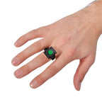 Product image Green Lantern - Emblem Ring Black