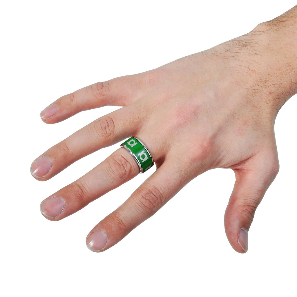 Zdjęcie produktu Green Lantern - pierścień z symbolem zielony