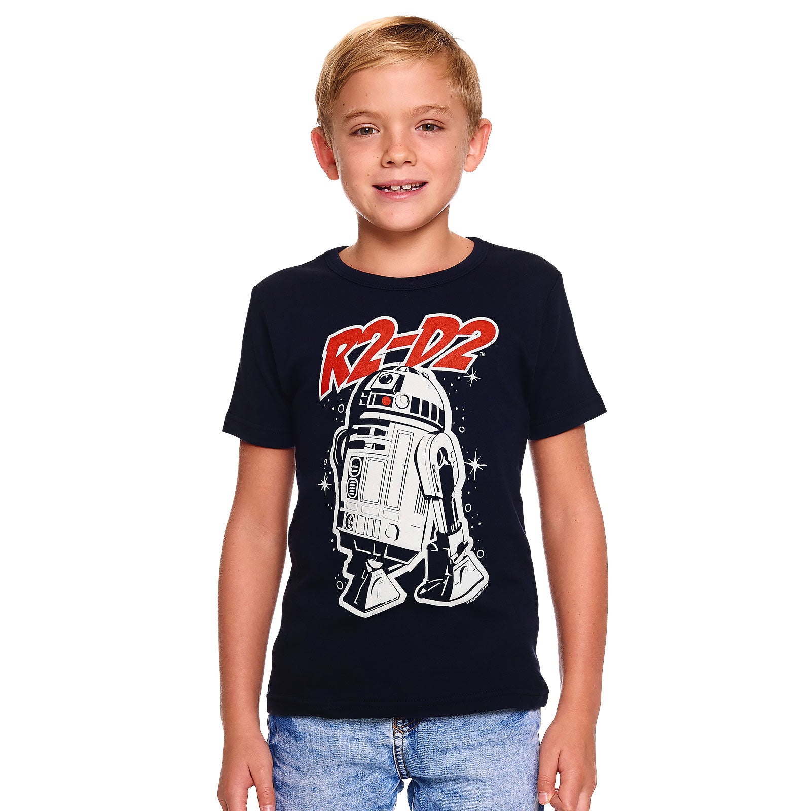 Zdjęcie produktu Star Wars - R2-D2 Dziecięca Koszulka granatowa