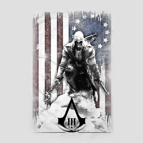Zdjęcie produktu Assassins Creed III - Spalona Flaga Koszulka biała