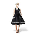 Zdjęcie produktu Rockabilly sukienka Motley czarna