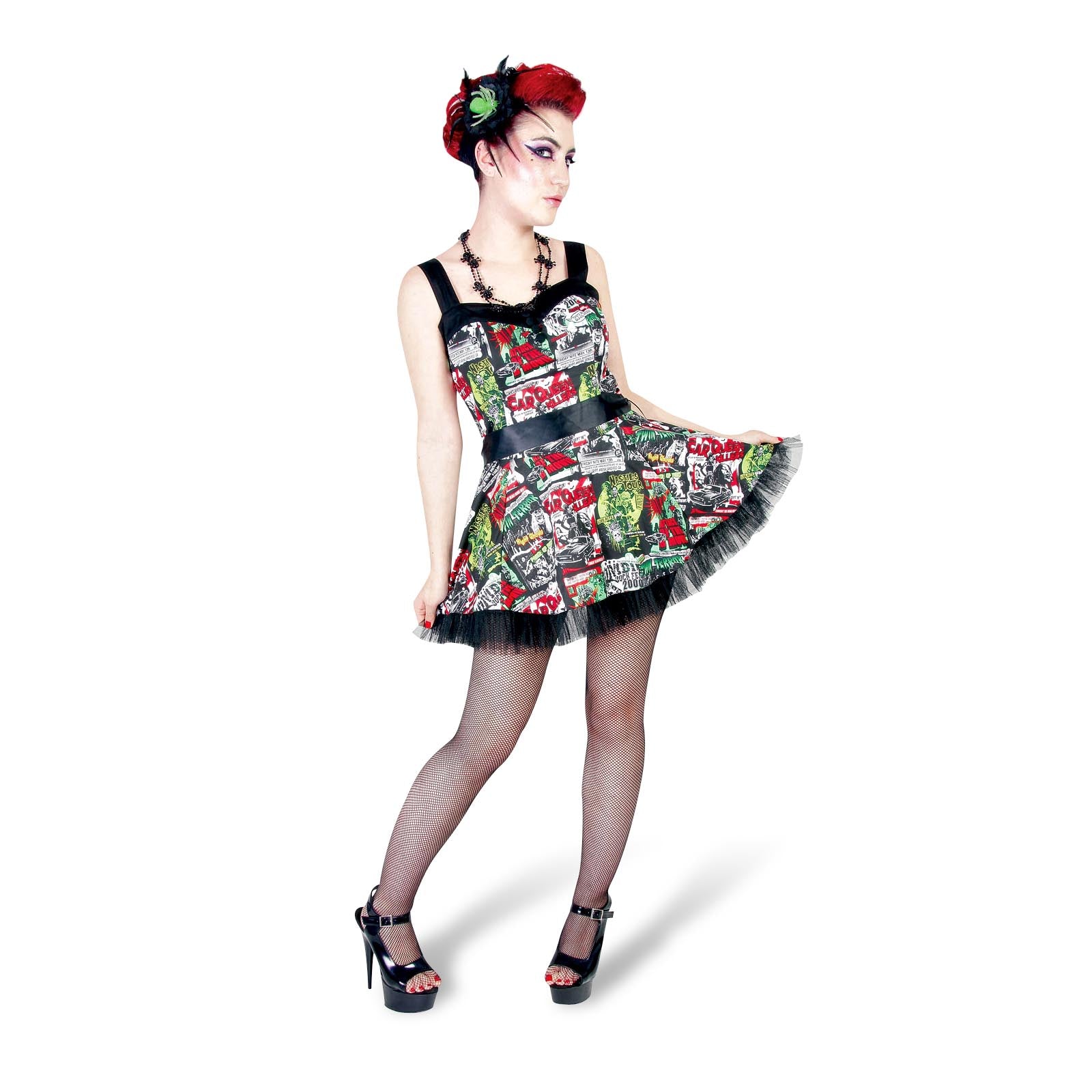 Zdjęcie produktu Rockabilly Mini-Sukienka B-Movie