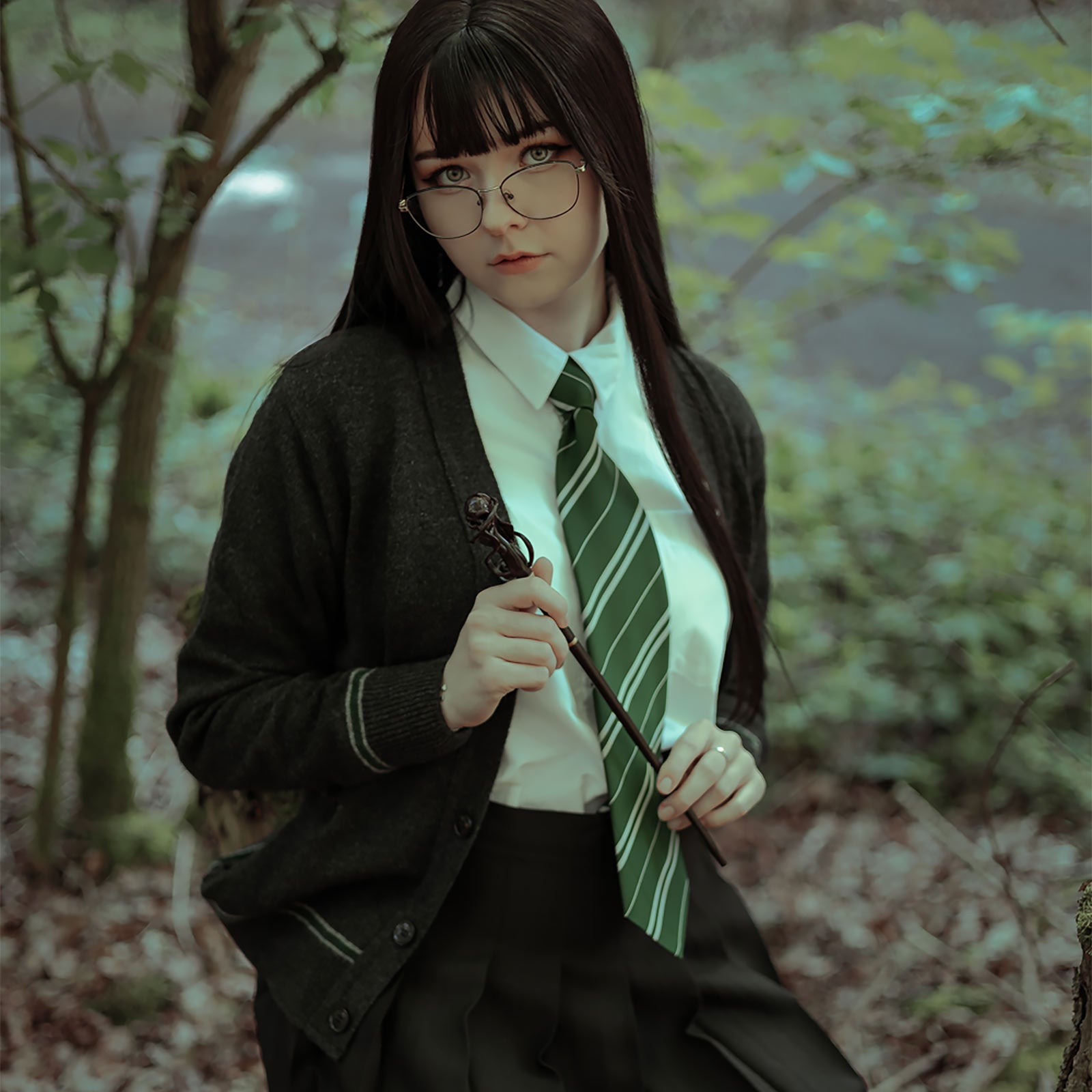 Zdjęcie produktu Harry Potter - Krawat Slytherin