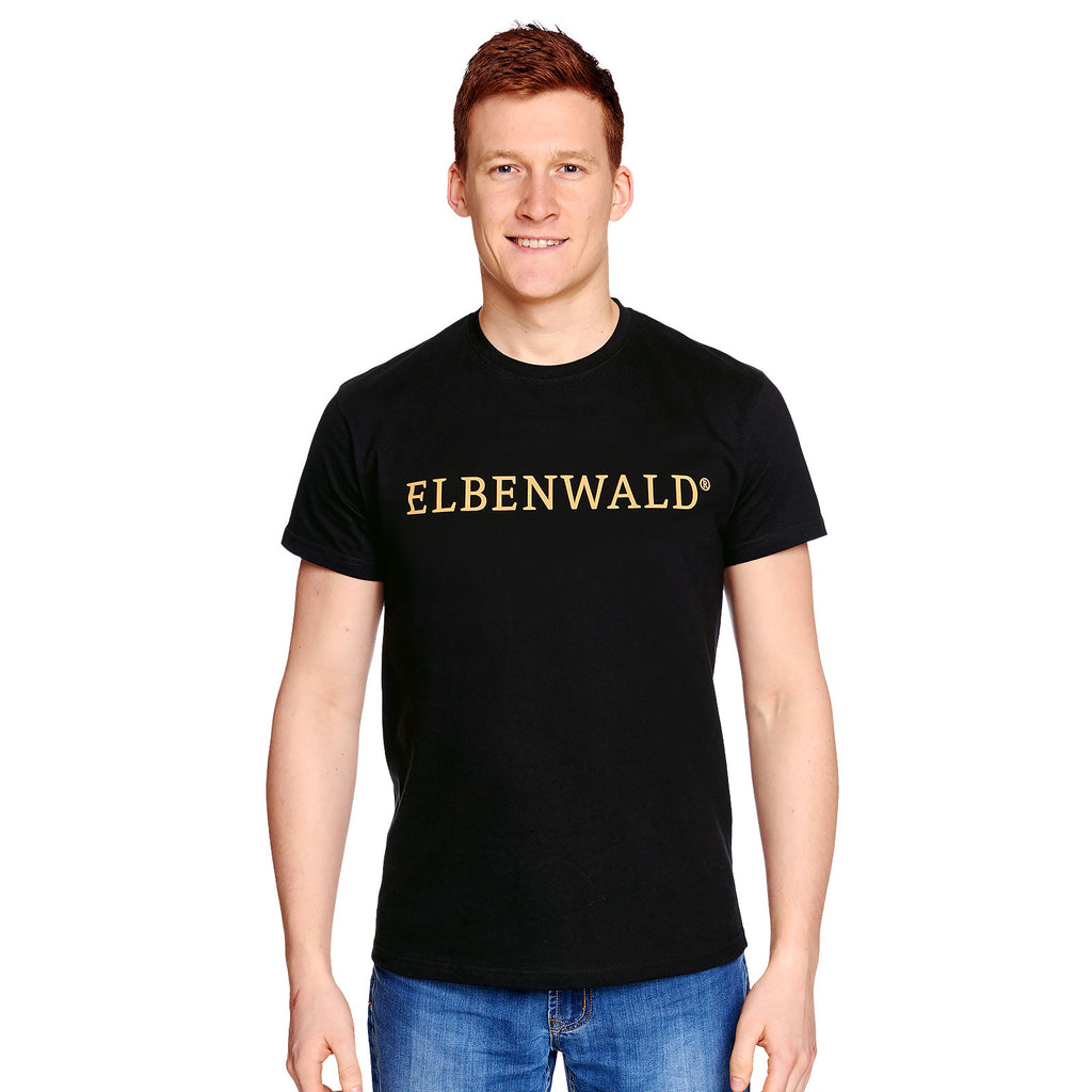 Zdjęcie produktu Elbenwald - Klasyczna koszulka z logo czarna