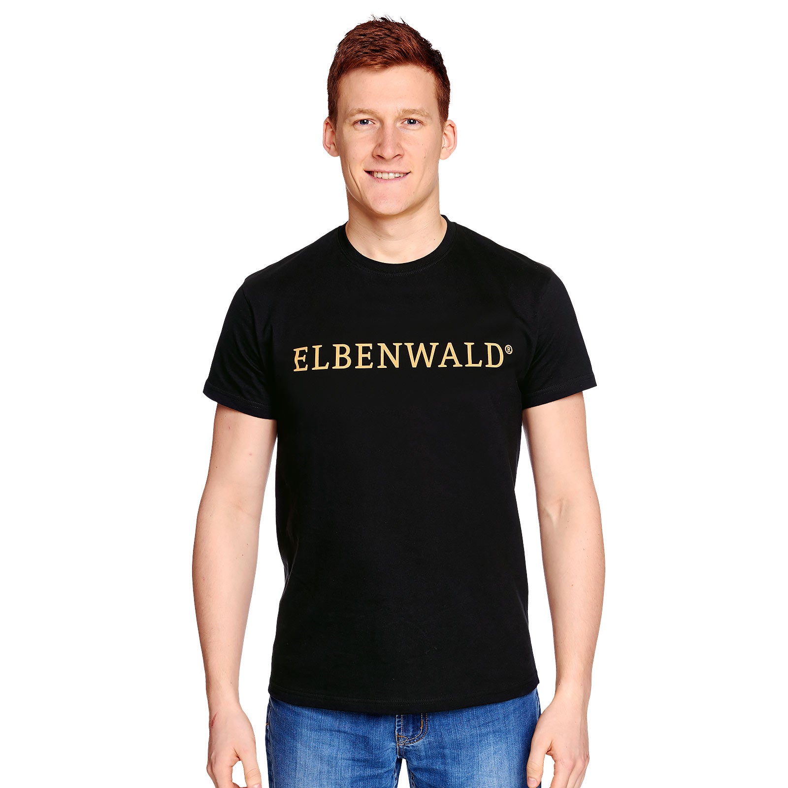 Zdjęcie produktu Elbenwald - Klasyczna koszulka z logo czarna