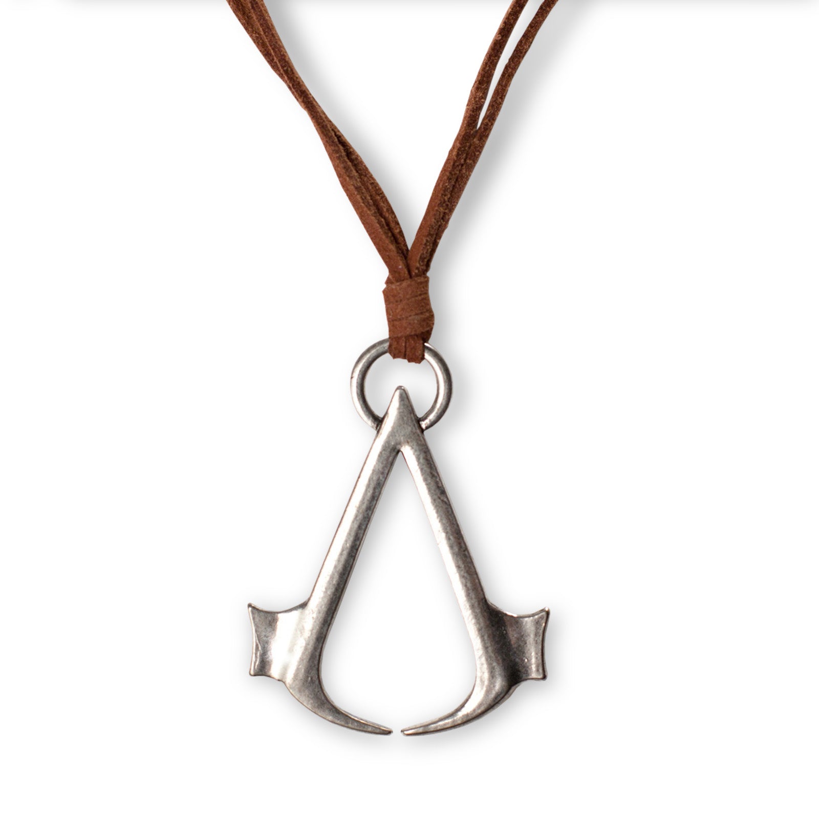 Zdjęcie produktu Assassins Creed - Wisiorek z logo z rzemieniem skórzanym