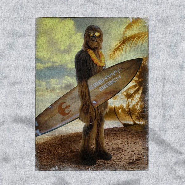 Zdjęcie produktu Star Wars - Wookiee Surfer T-Shirt szare