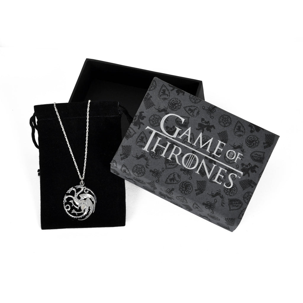 Zdjęcie produktu Gra o Tron - Naszyjnik z herbem Targaryenów