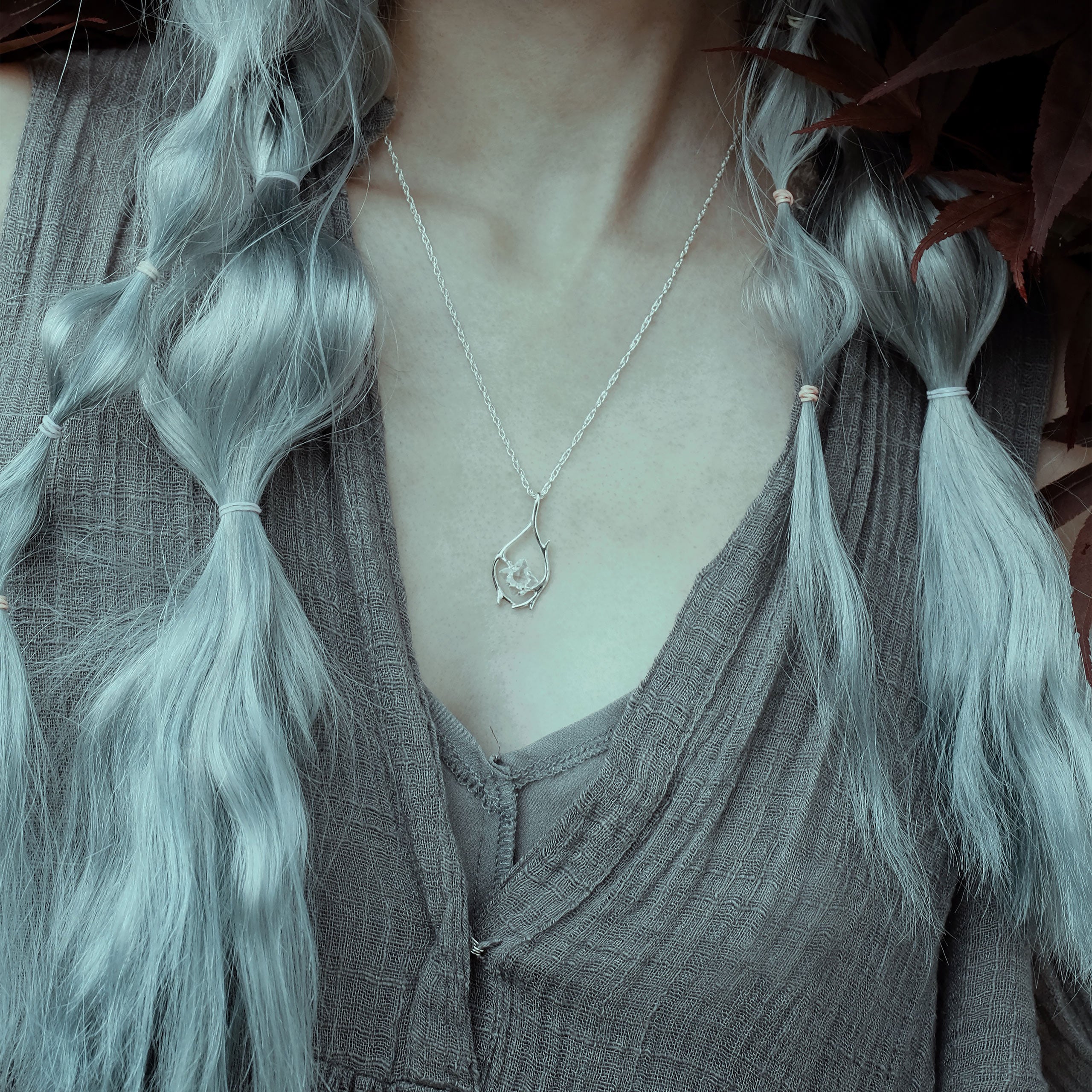 Zdjęcie produktu Hobbit - Srebrny naszyjnik Tauriel
