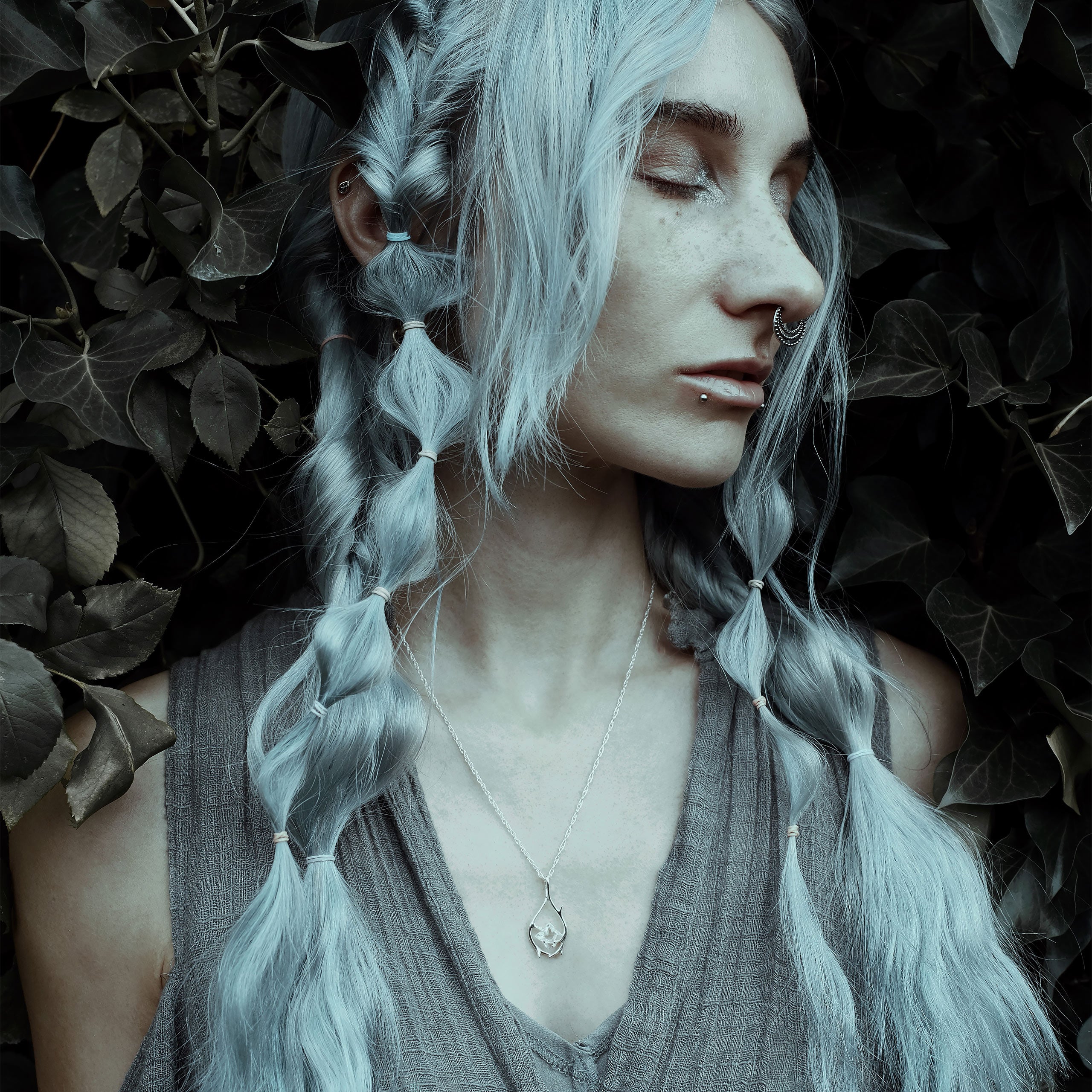 Zdjęcie produktu Hobbit - Srebrny naszyjnik Tauriel