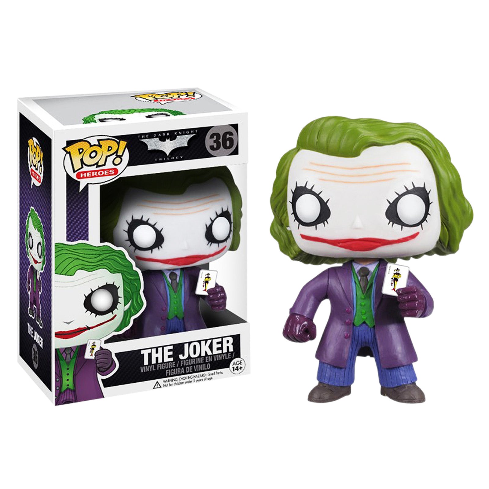 Zdjęcie produktu Batman The Dark Knight - Joker Funko Pop Figurka