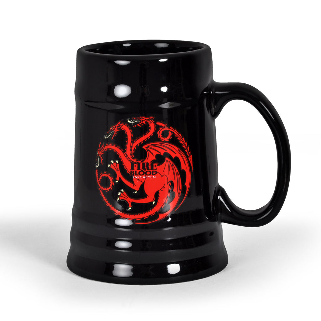 Zdjęcie produktu Game of Thrones - Kufel House Targaryen czarny