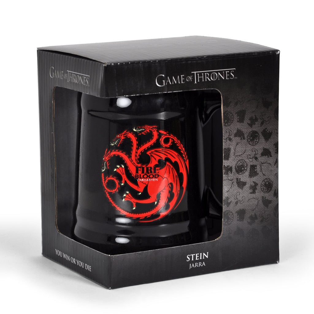 Zdjęcie produktu Game of Thrones - Kufel House Targaryen czarny