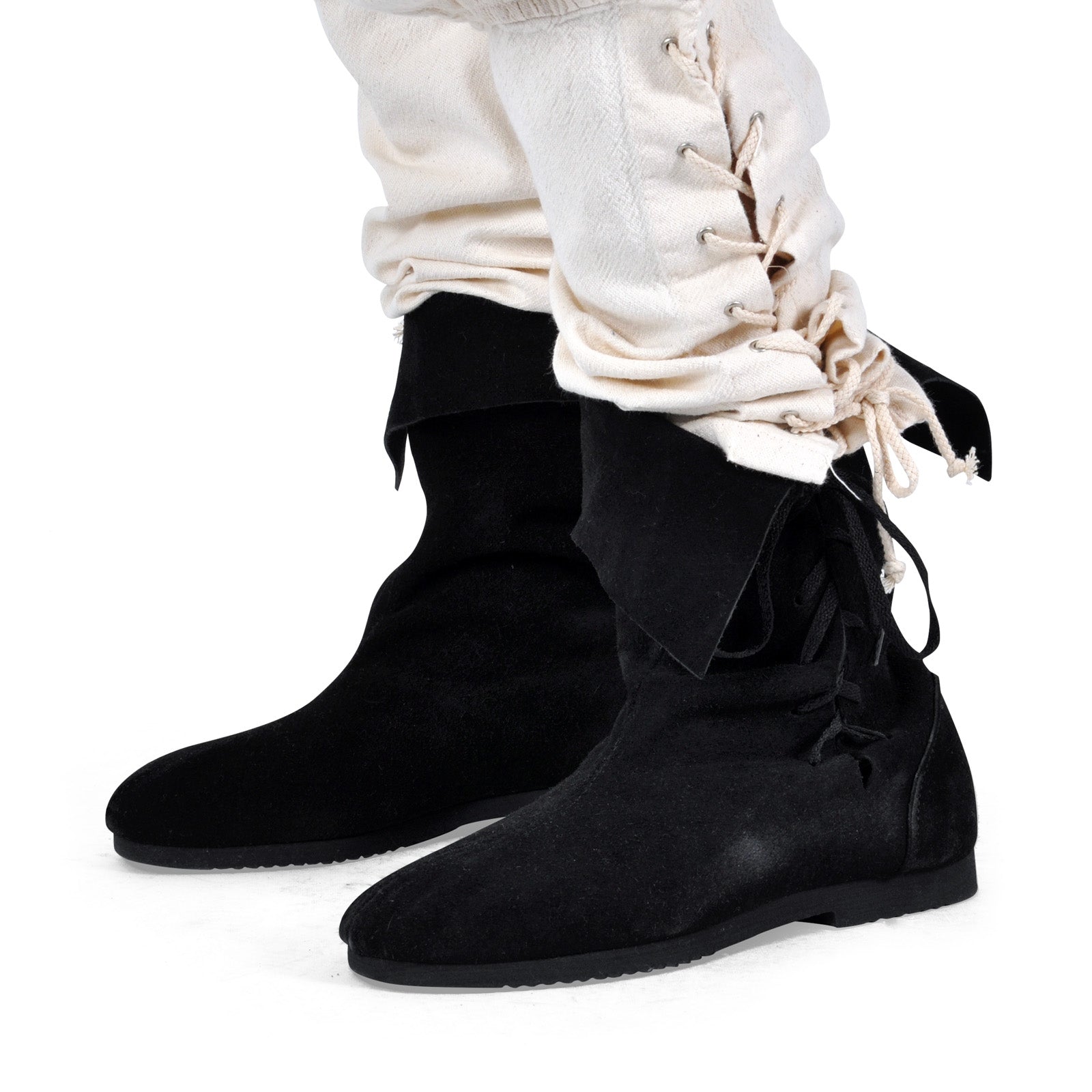 Zdjęcie produktu Buty z mankietami czarne