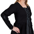 Product image Medieval Dress Orianne Black-Blue Grey