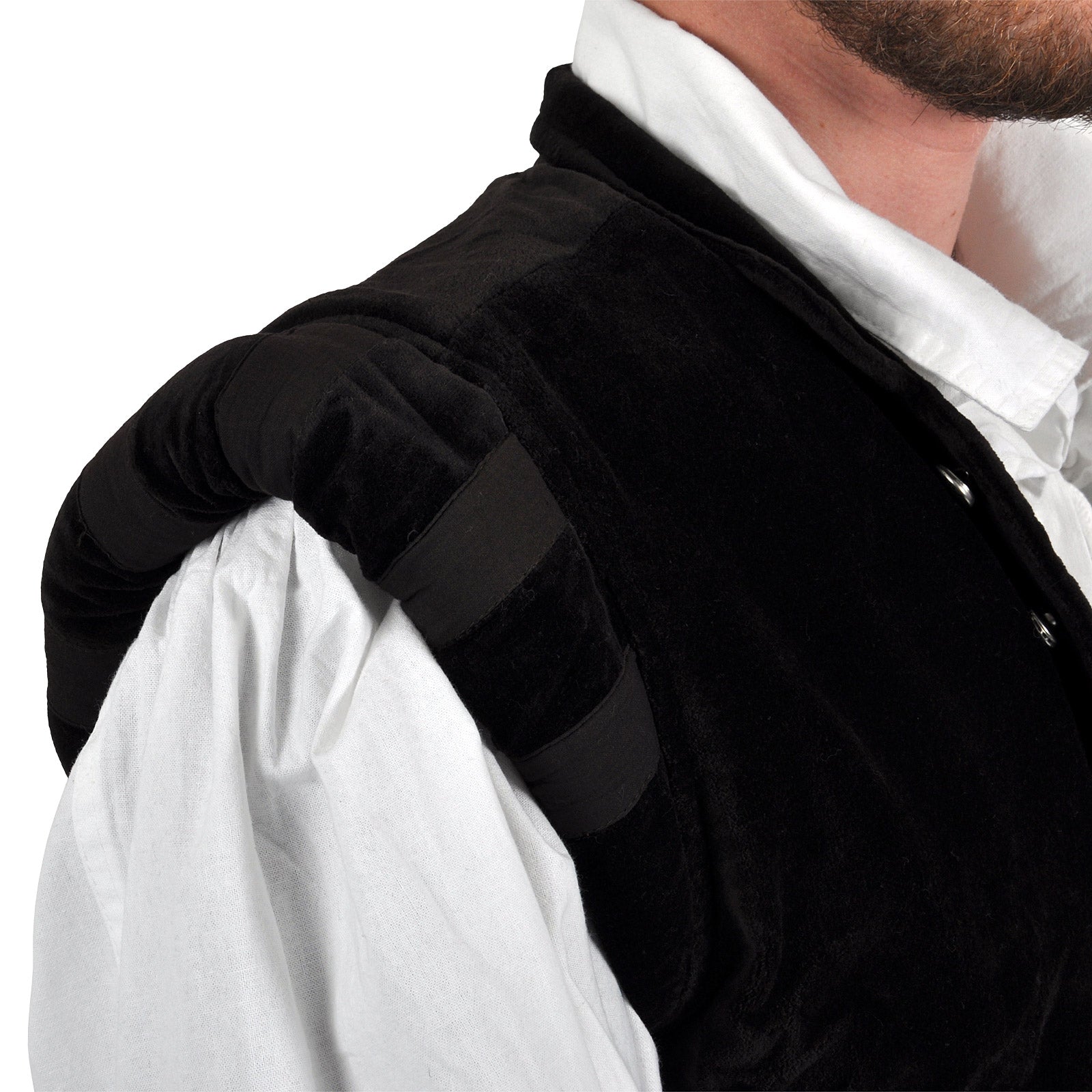 Zdjęcie produktu Kaftan aksamitny z kołnierzem stojącym brązowy