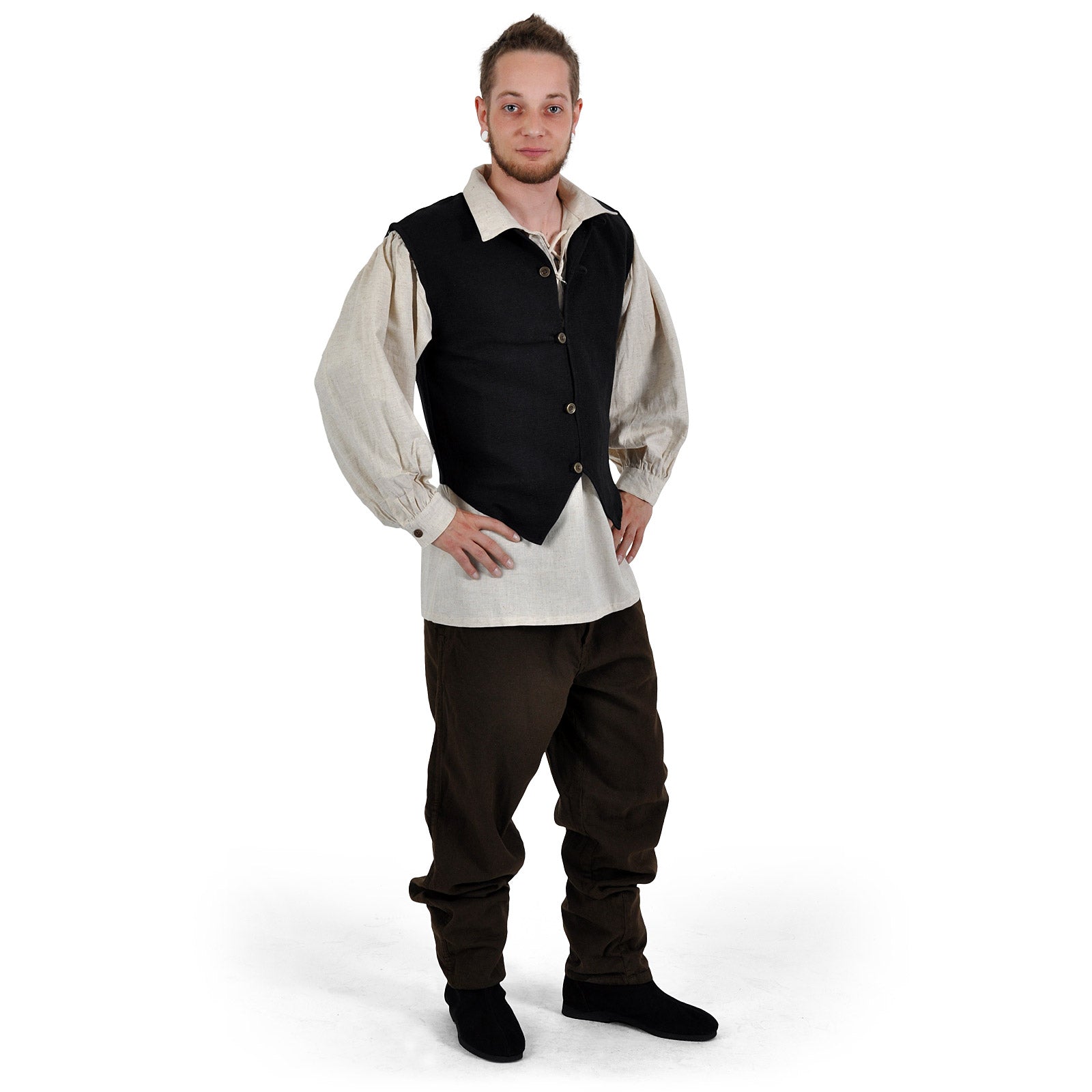 Product image Medieval Vest Johann Black