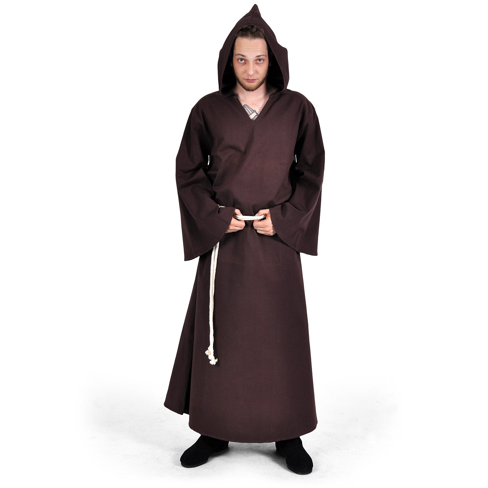 Product image Monk's robe with cord brown