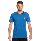 Zdjęcie produktu Star Trek - T-Shirt uniforma Mister Spock niebieskie