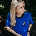 Zdjęcie produktu Star Trek - T-Shirt uniforma Mister Spock niebieskie