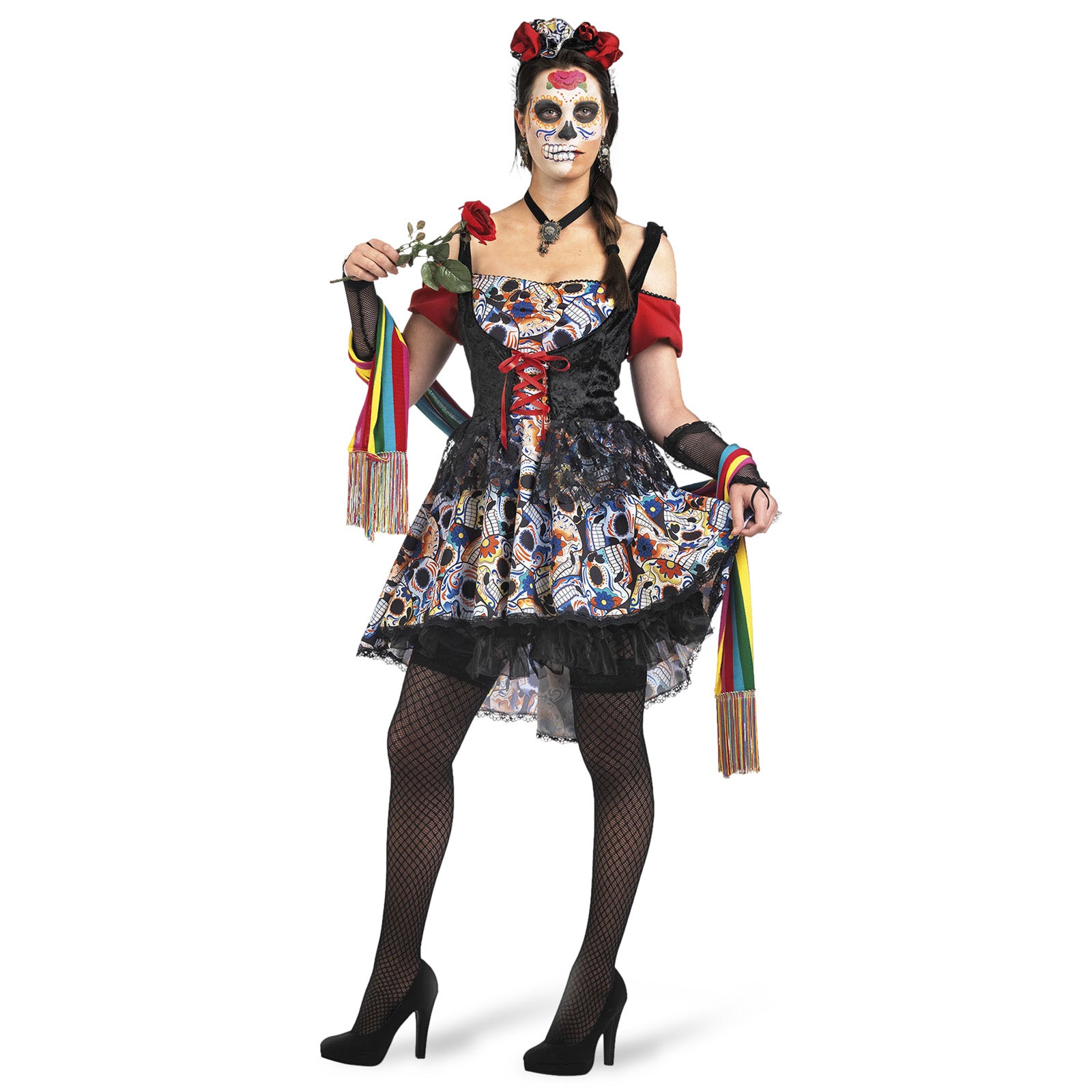 Zdjęcie produktu Kostium Meksykanki Día de los Muertos