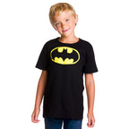 Zdjęcie produktu Batman - Koszulka z logo dla dzieci, czarna