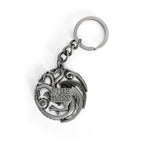 Zdjęcie produktu Gra o Tron - Brelok herb Targaryen w stylu antycznym