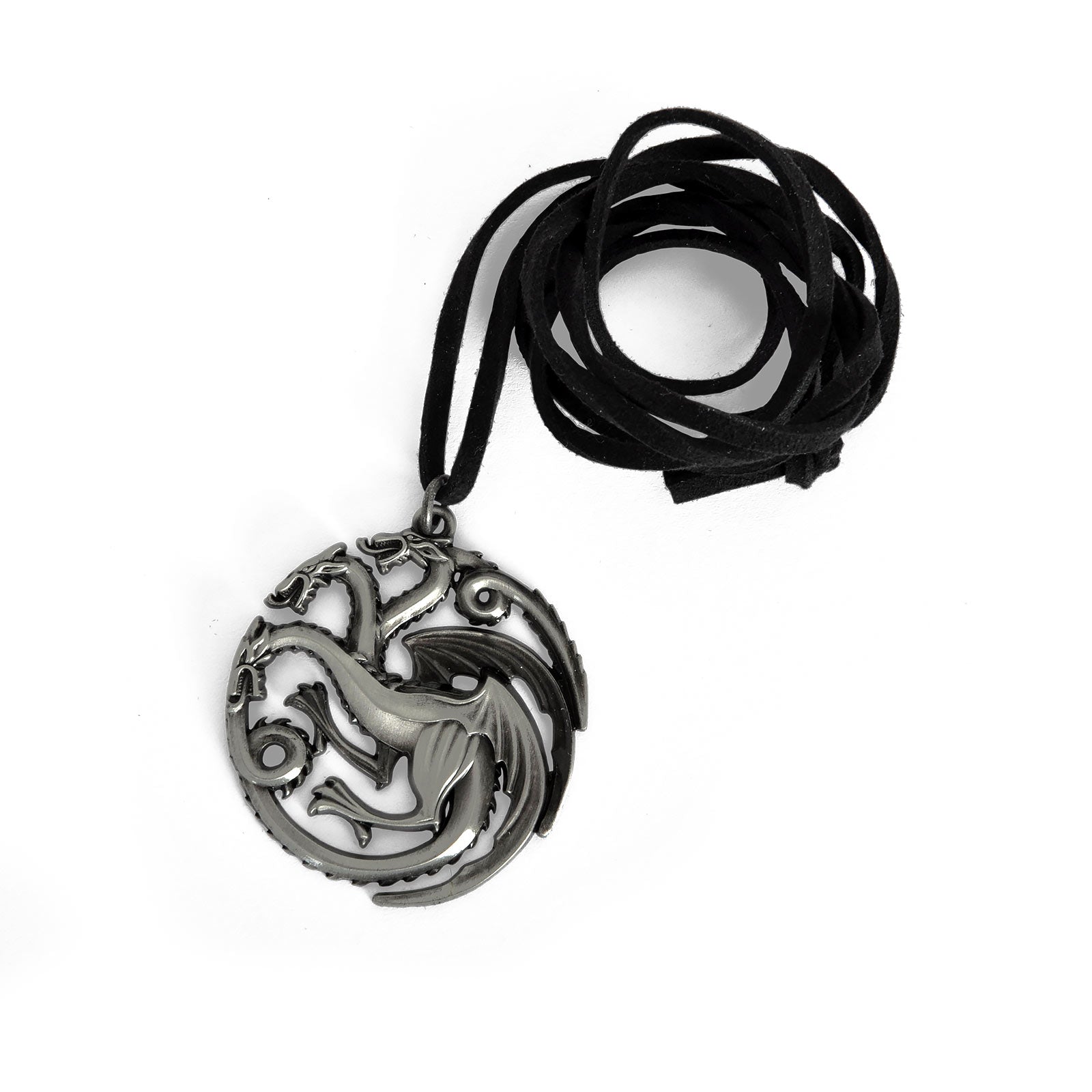 Zdjęcie produktu Gra o Tron - Naszyjnik z herbem Targaryenów i smokiem