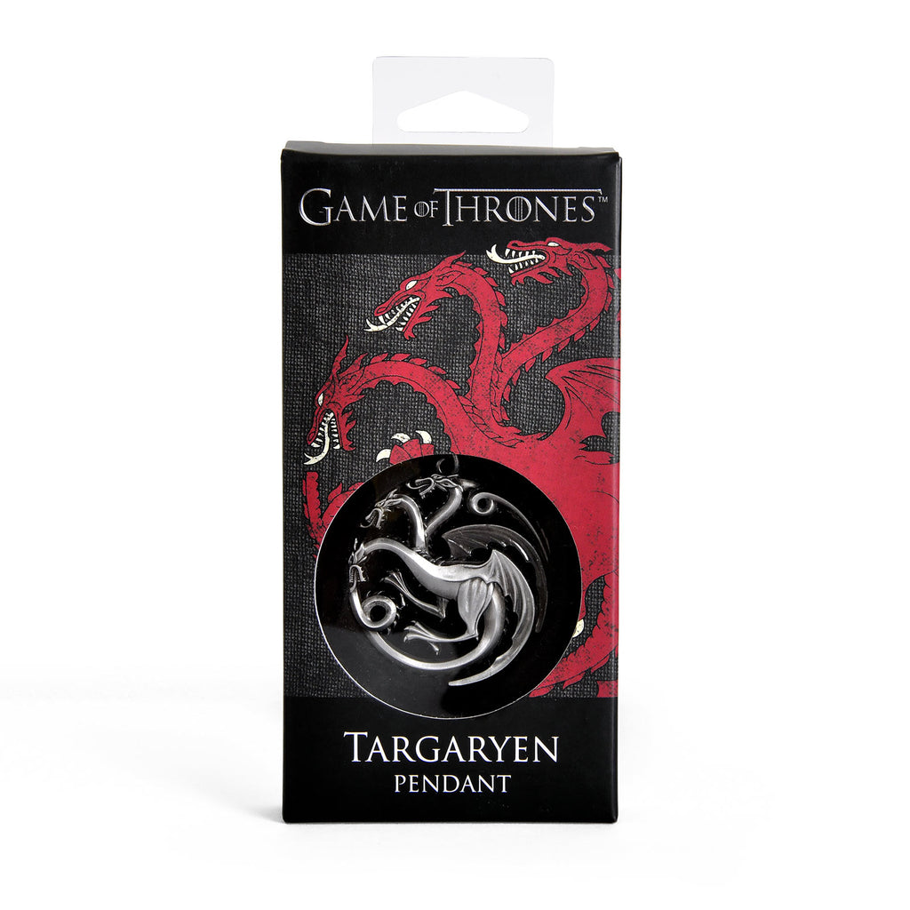 Zdjęcie produktu Gra o Tron - Naszyjnik z herbem Targaryenów i smokiem