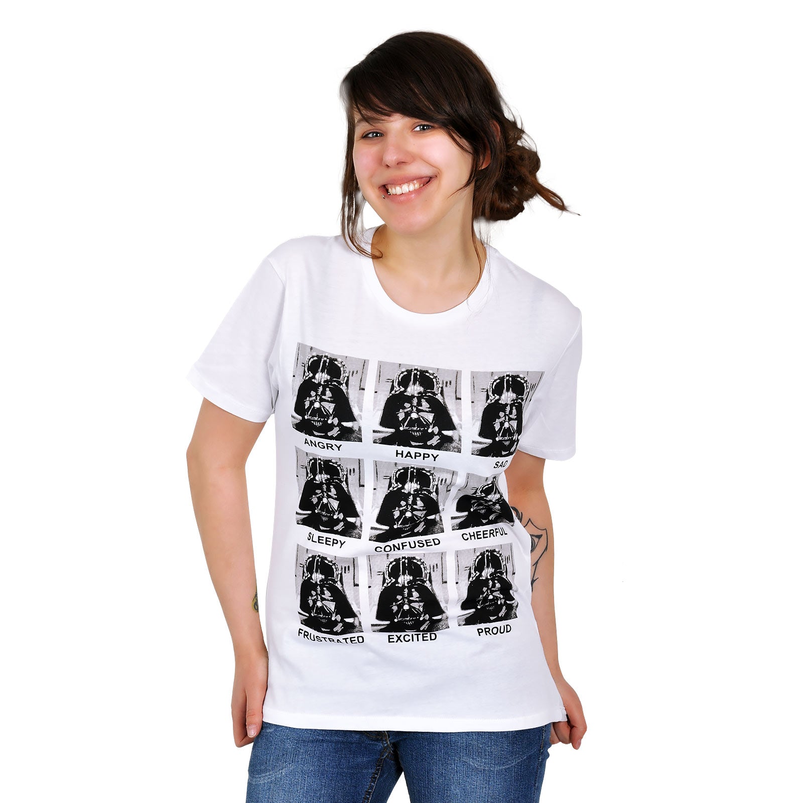 Zdjęcie produktu Star Wars - Darth Vader Multiface T-Shirt biały