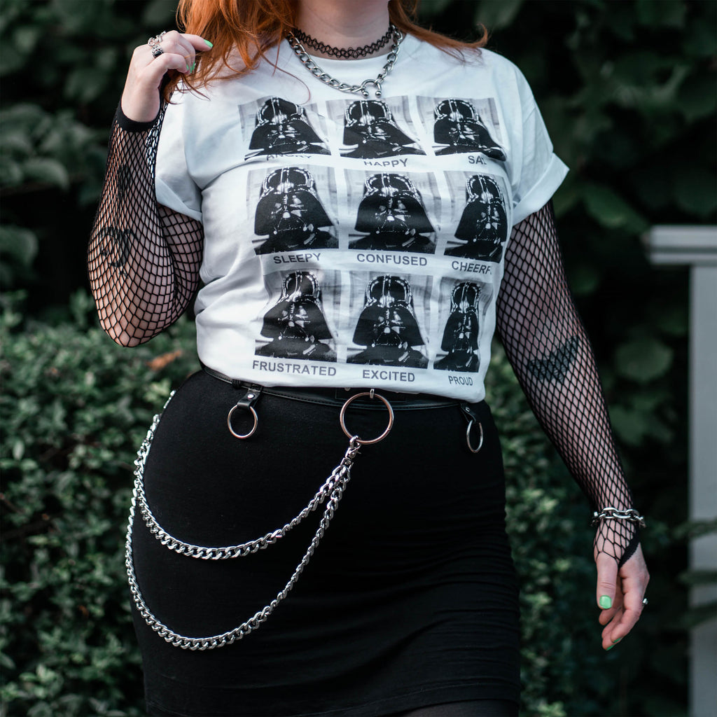 Zdjęcie produktu Star Wars - Darth Vader Multiface T-Shirt biały