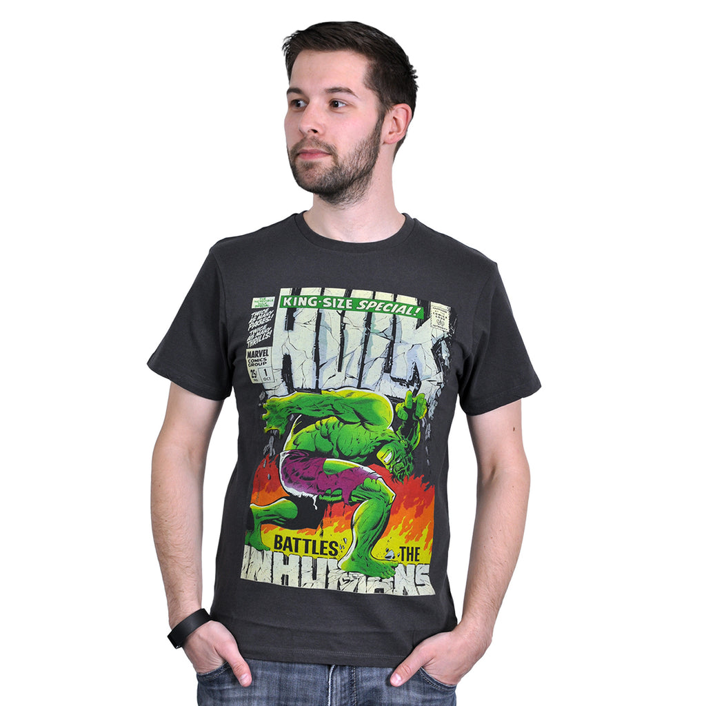 Zdjęcie produktu Hulk - Marvel Poster T-Shirt szary