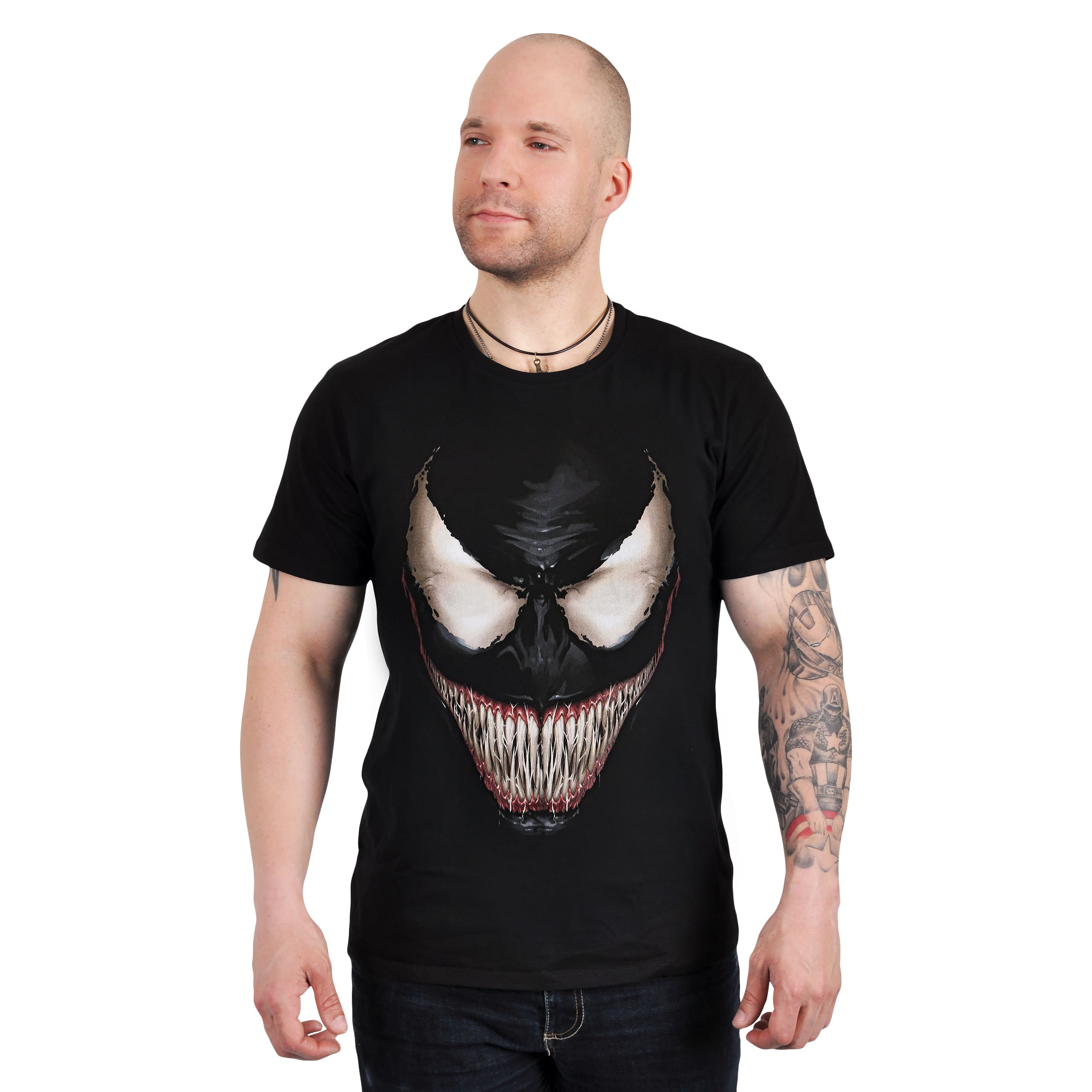 Zdjęcie produktu Spider-Man - Venom Smile T-Shirt czarne