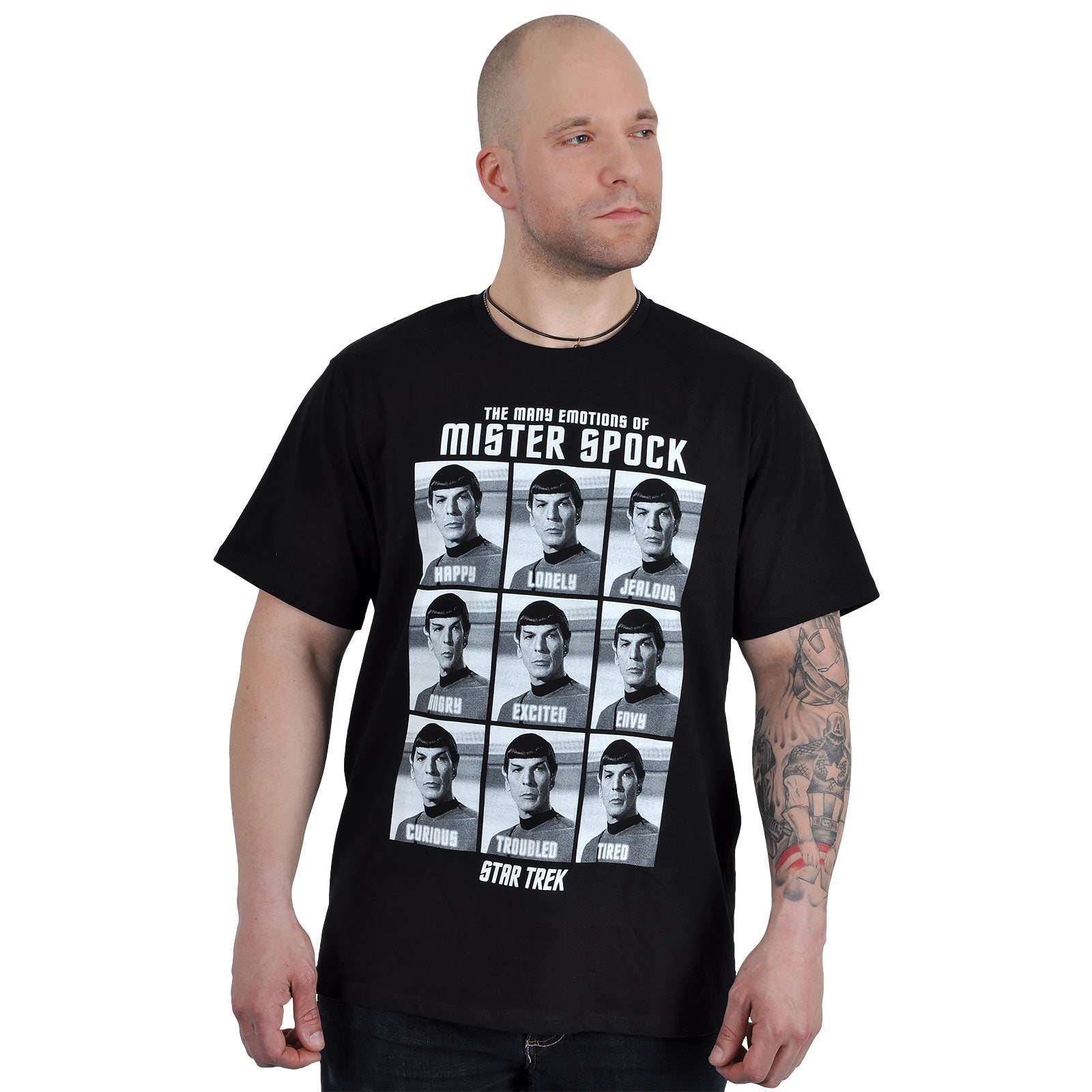 Product image Star Trek - Emotions of Mister Spock T-Shirt black