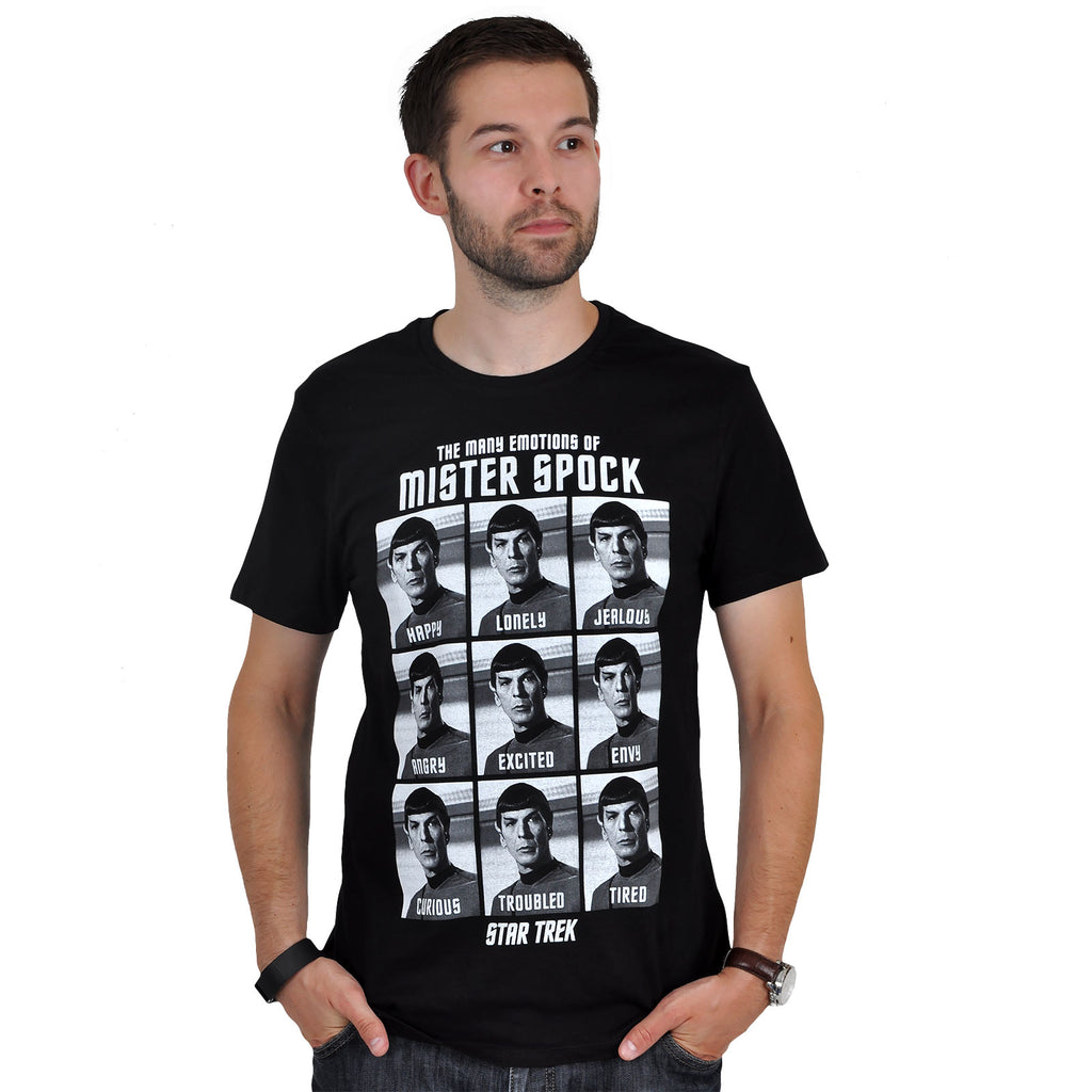 Product image Star Trek - Emotions of Mister Spock T-Shirt black
