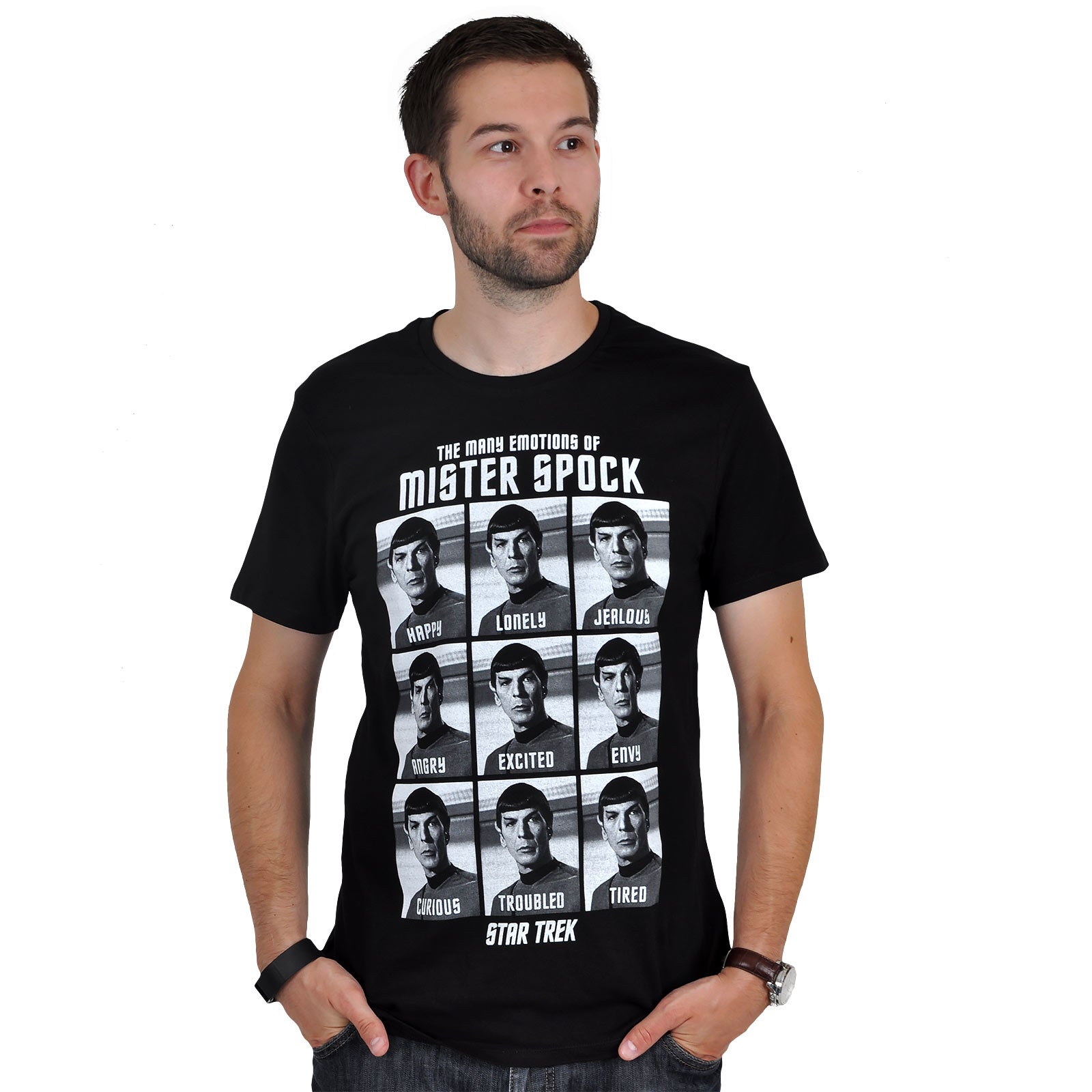 Product image Star Trek - Emotions of Mister Spock T-Shirt black
