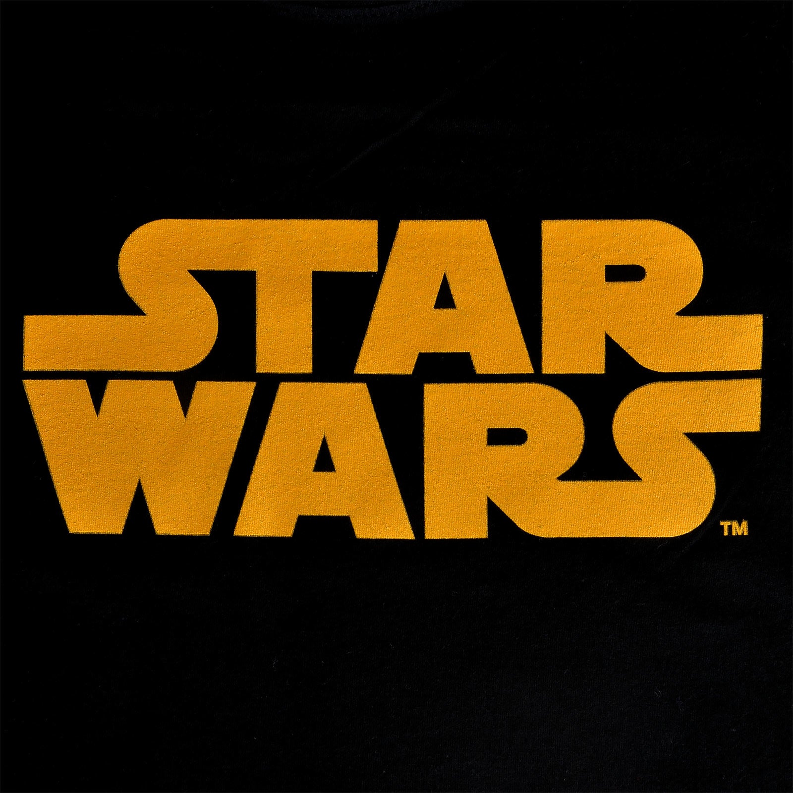 Zdjęcie produktu Star Wars - Pomarańczowe Logo Koszulka dziecięca czarna