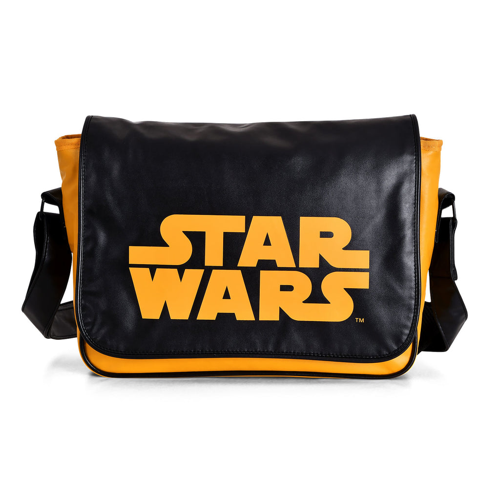 Zdjęcie produktu Star Wars - Czarna torba z pomarańczowym logo