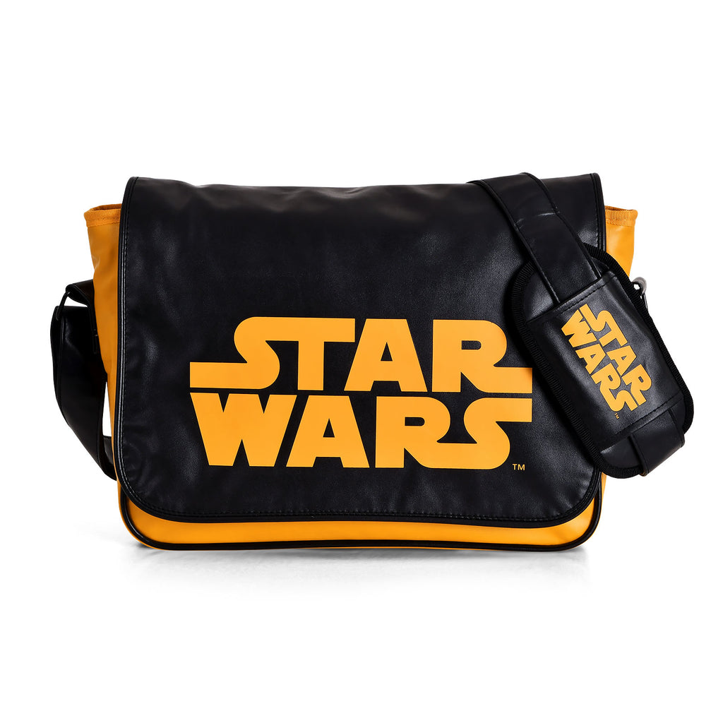Zdjęcie produktu Star Wars - Czarna torba z pomarańczowym logo