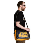 Zdjęcie produktu Star Wars - Czarna torba z pomarańczowym logo