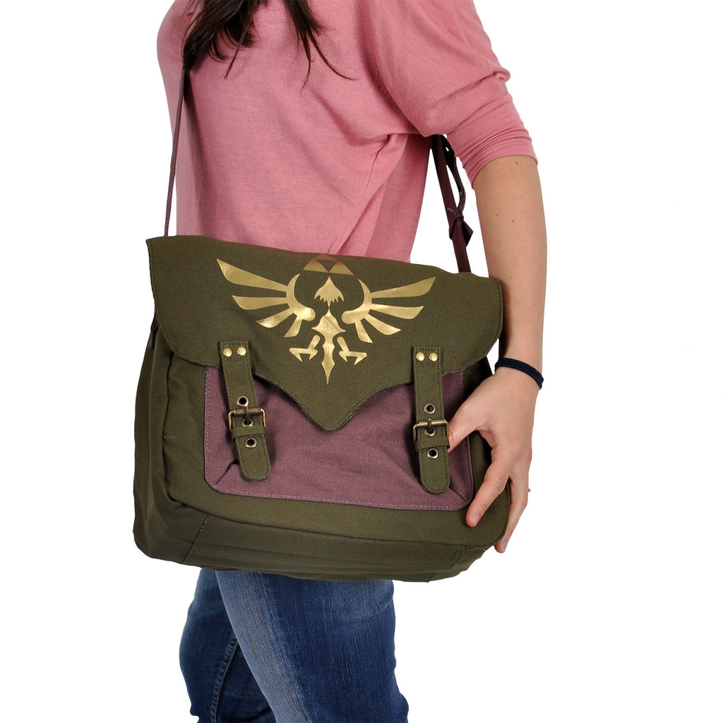 Zdjęcie produktu Zelda - Torba na ramię z logo Triforce