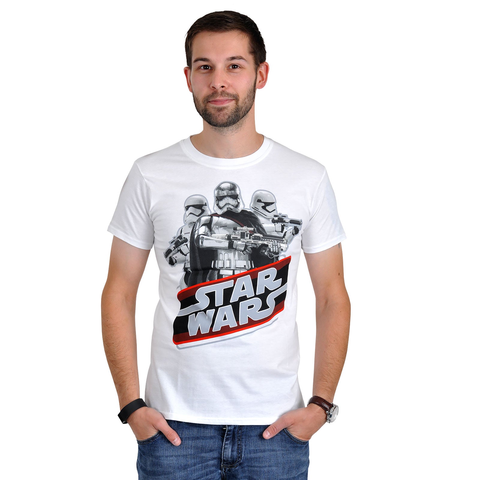 Zdjęcie produktu Star Wars - Retro Phasma T-Shirt biały