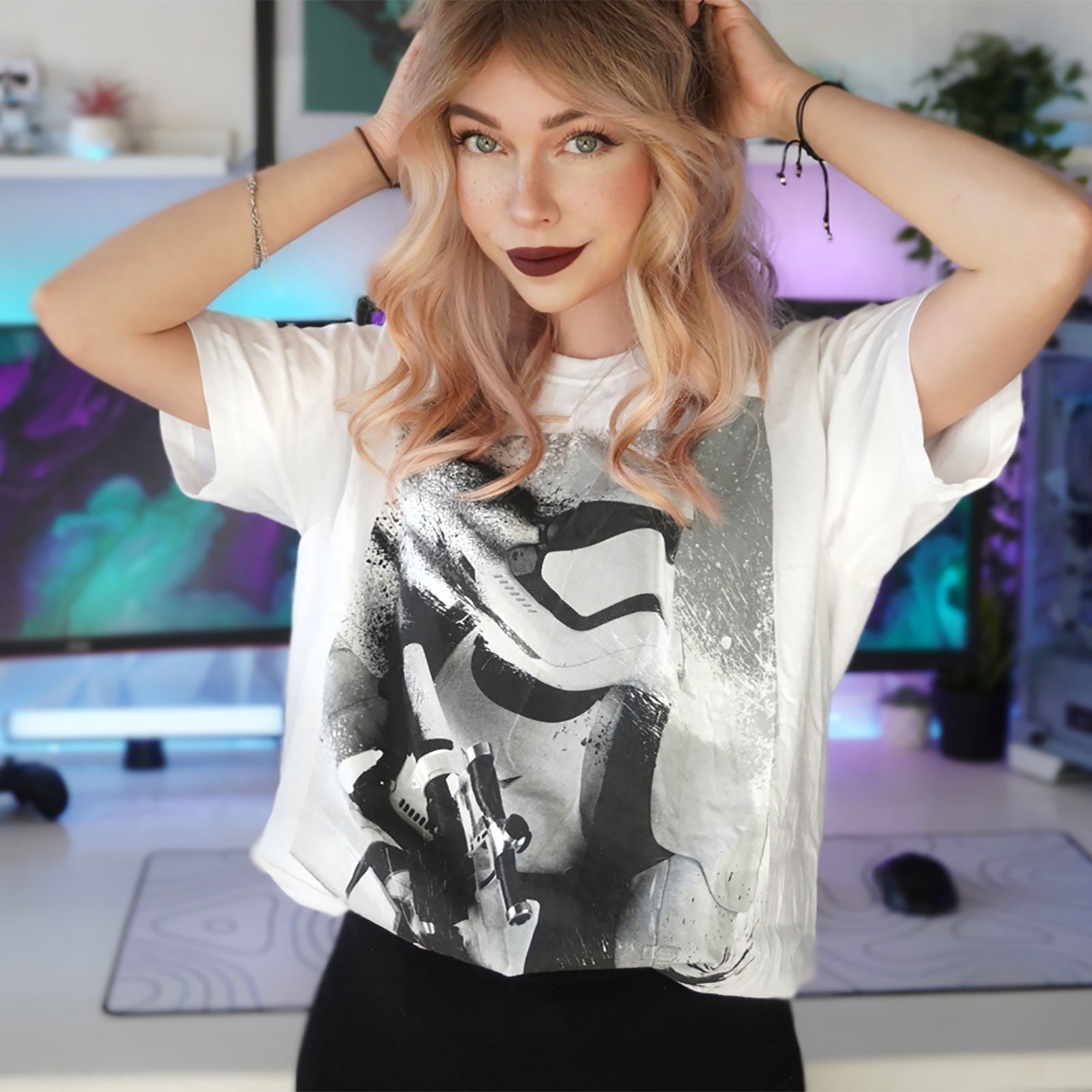Zdjęcie produktu Star Wars - Stormtrooper Splatter T-Shirt biały