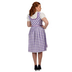 Zdjęcie produktu Dirndl Lilli - Kostium damski fioletowy