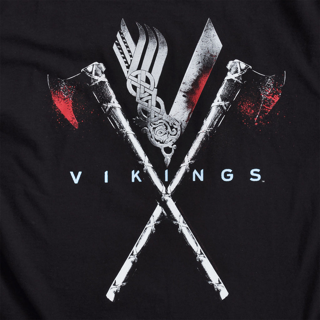 Zdjęcie produktu Vikings - Krwawy Topór Czarna Koszulka
