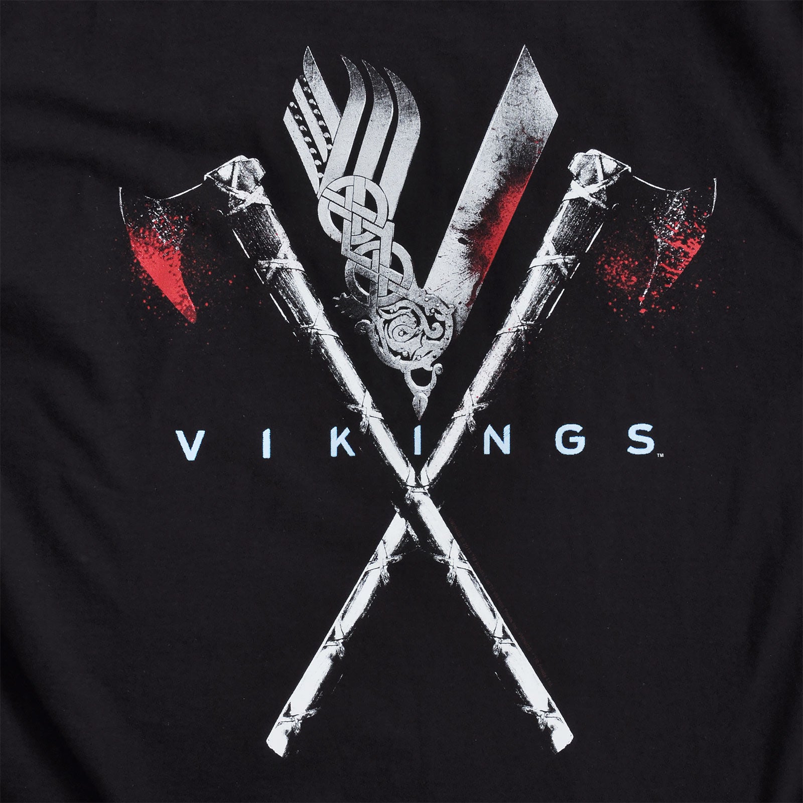 Zdjęcie produktu Vikings - Krwawy Topór Czarna Koszulka